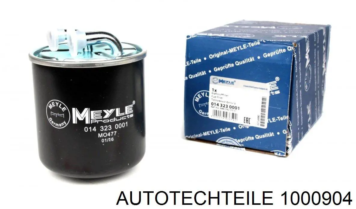 100 0904 Autotechteile filtro combustible