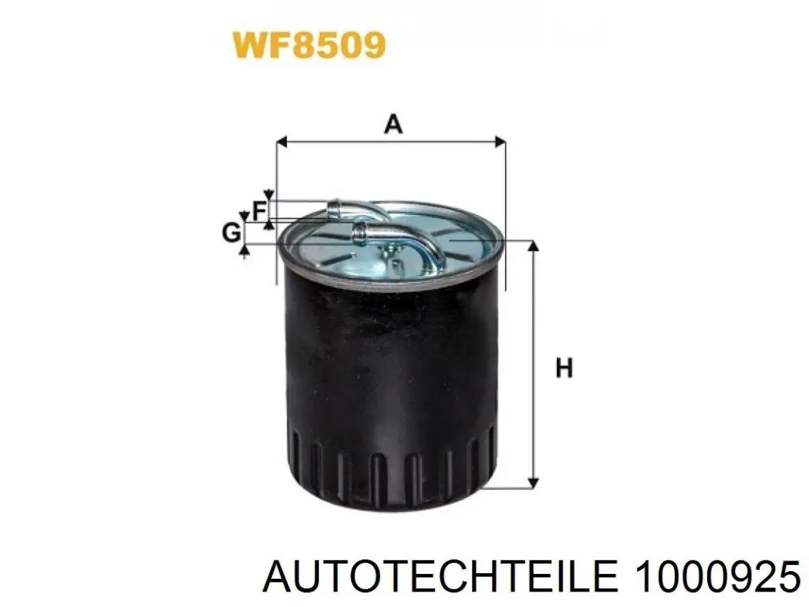 100 0925 Autotechteile filtro de aire