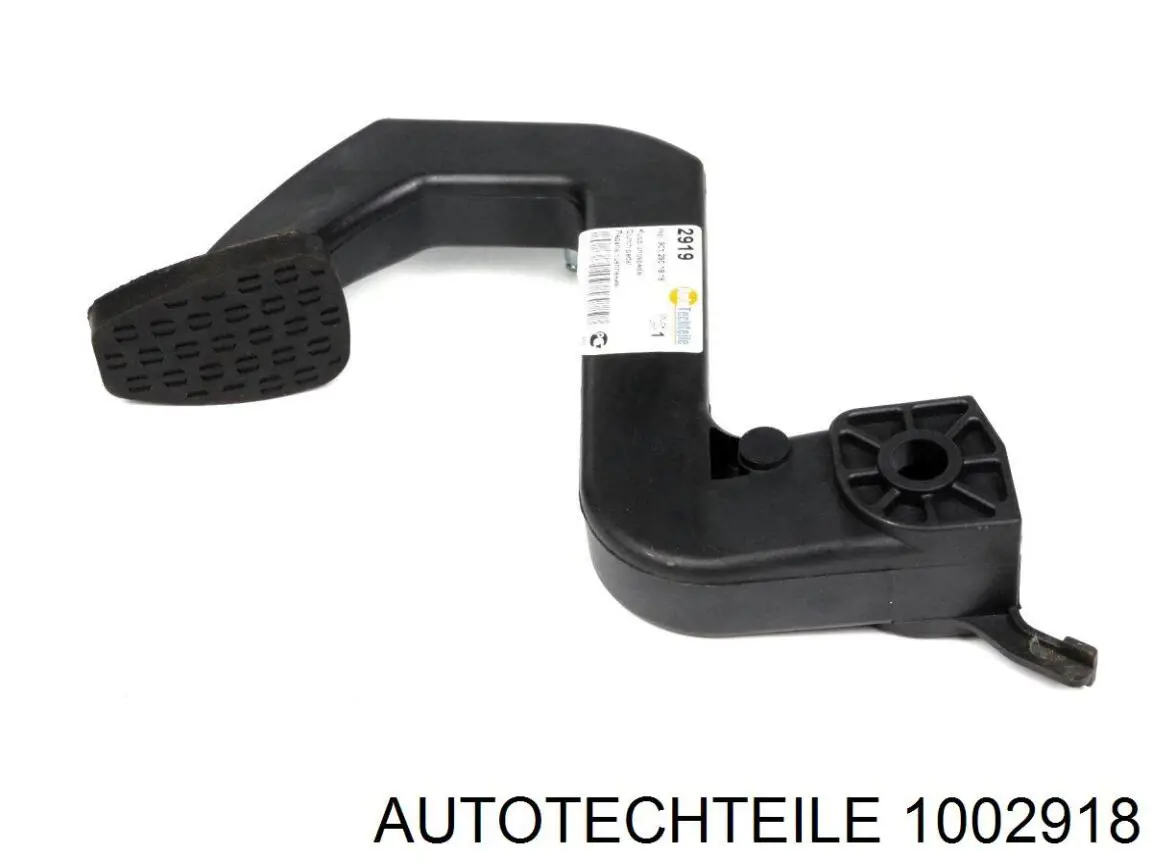100 2918 Autotechteile revestimiento del pedal, pedal de embrague