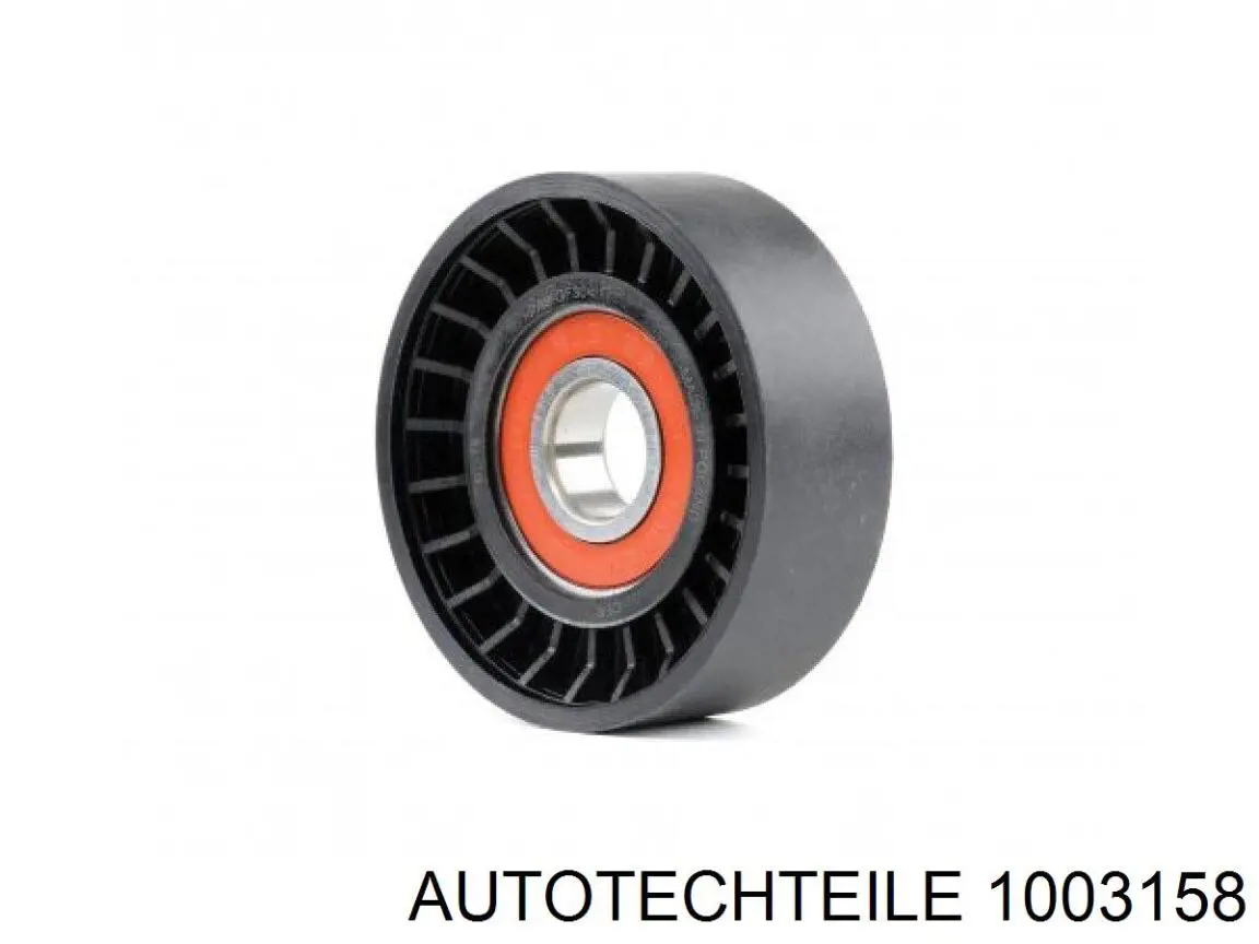 100 3158 Autotechteile almohadilla de tope, suspensión, eje delantero, abajo