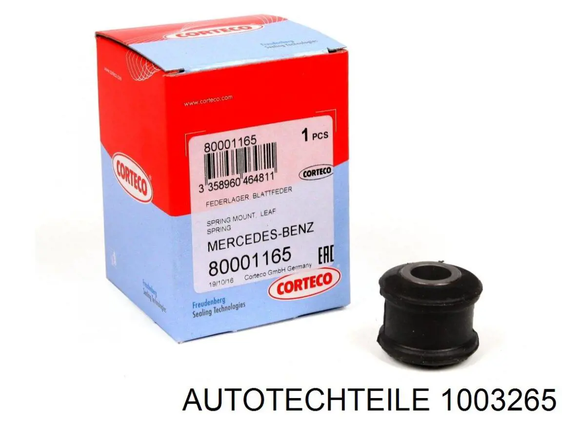 100 3265 Autotechteile casquillo del soporte de barra estabilizadora trasera