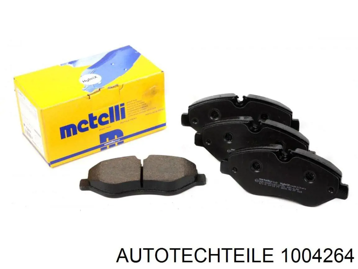 1004264 Autotechteile pastillas de freno delanteras