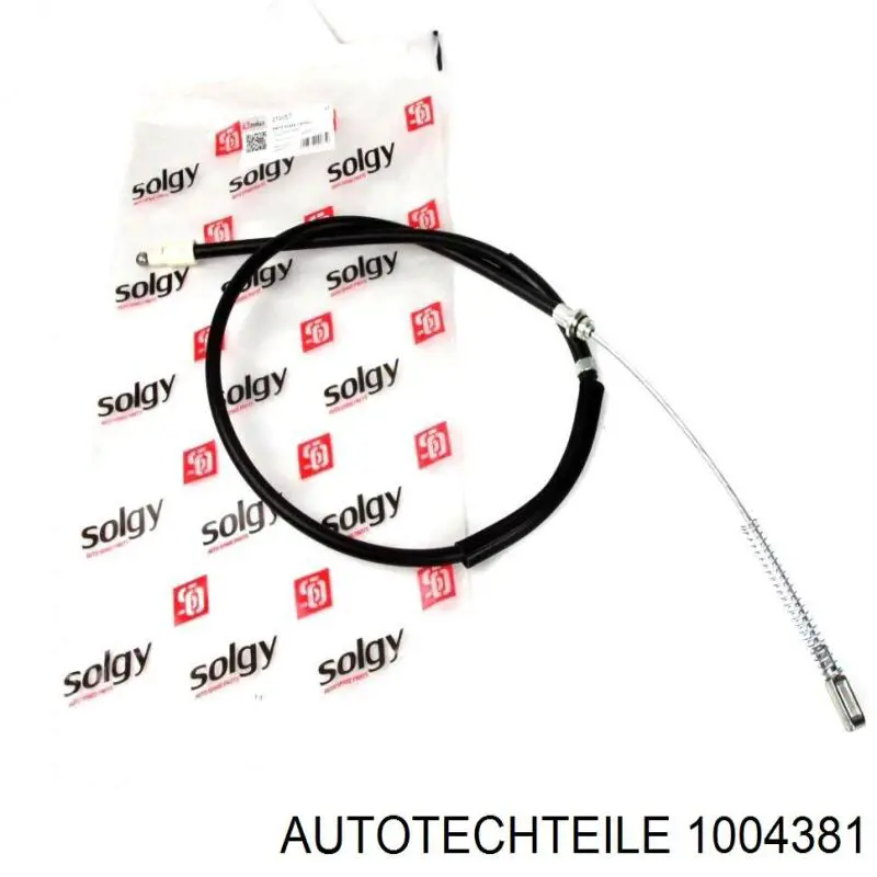 100 4381 Autotechteile cable de freno de mano trasero derecho/izquierdo