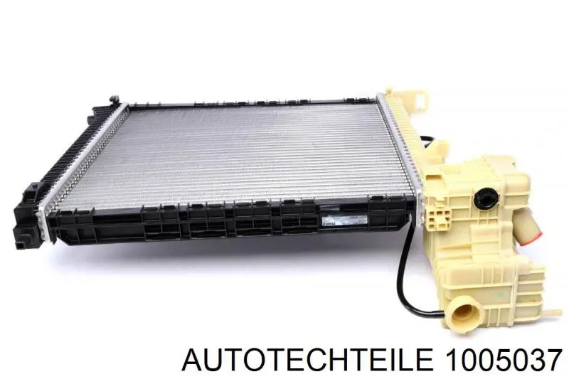 100 5037 Autotechteile radiador refrigeración del motor