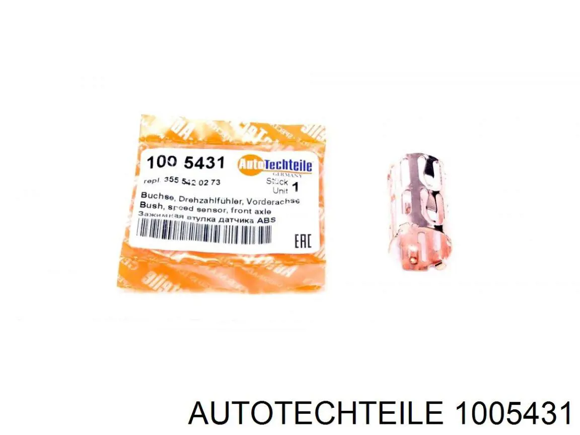 100 5431 Autotechteile sensor abs trasero izquierdo