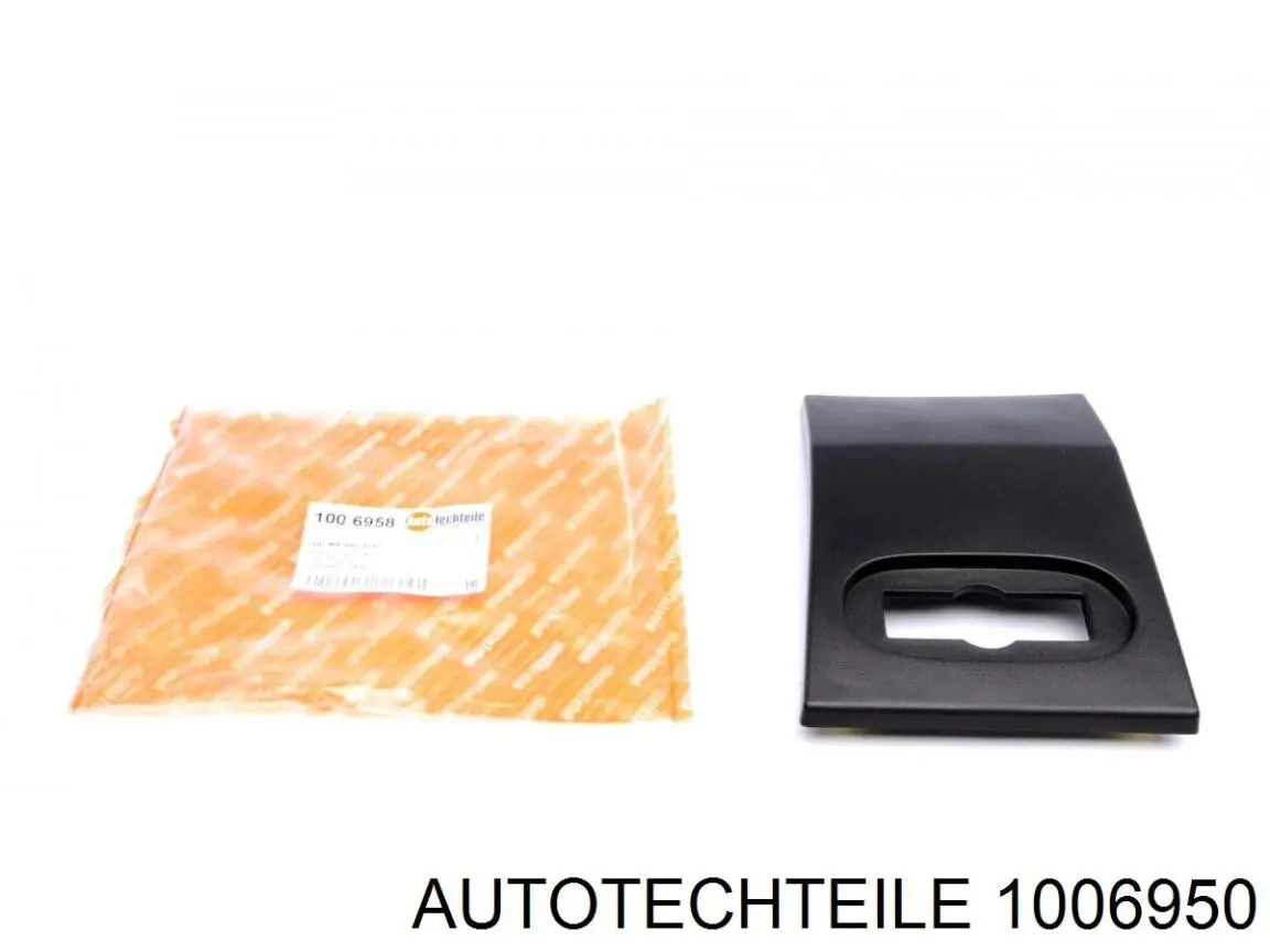 100 6950 Autotechteile listón embellecedor/protector, guardabarros trasero izquierdo