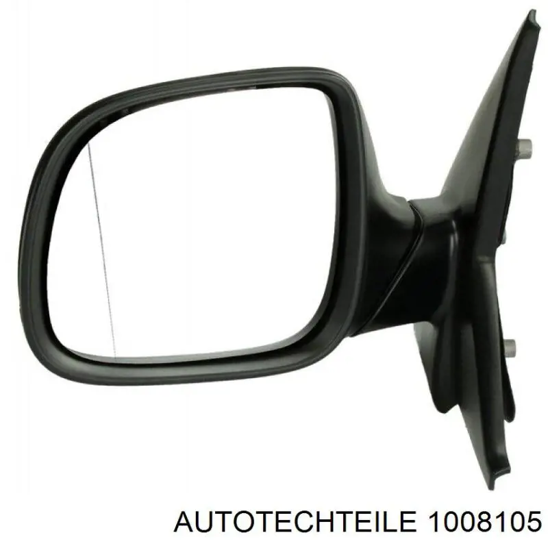 100 8105 Autotechteile cristal de espejo retrovisor exterior derecho