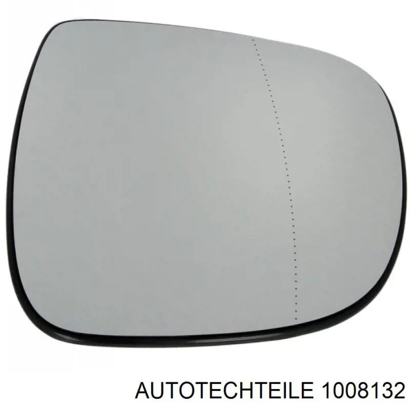 100 8132 Autotechteile cristal de espejo retrovisor exterior derecho