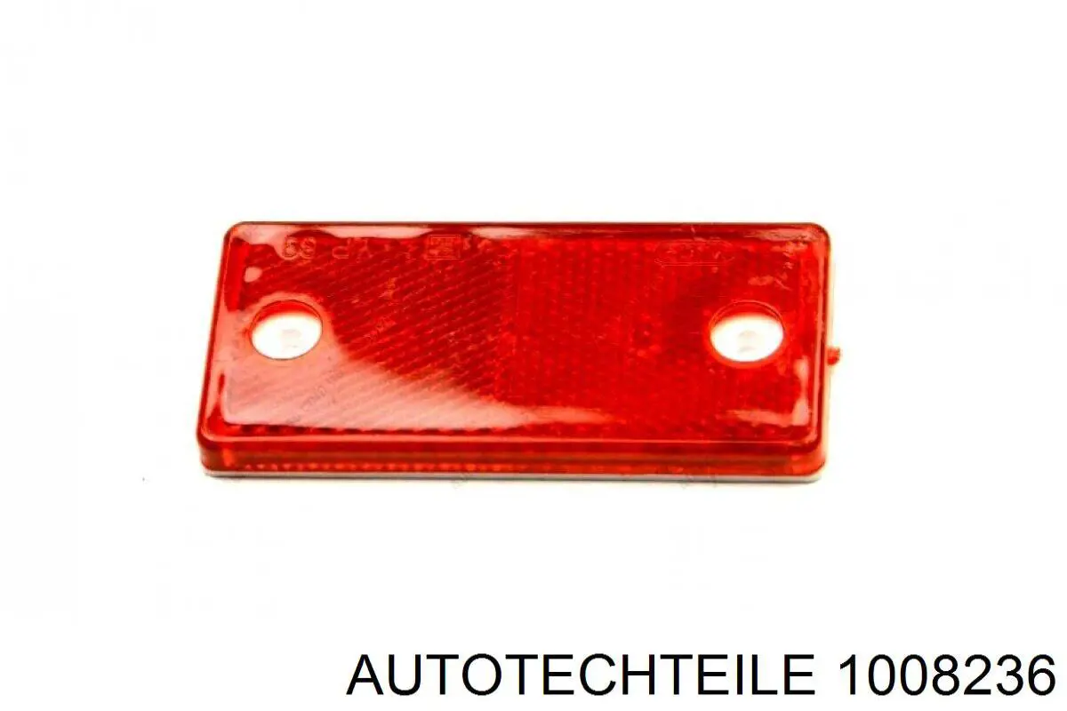 100 8236 Autotechteile reflector, parachoques trasero, izquierdo