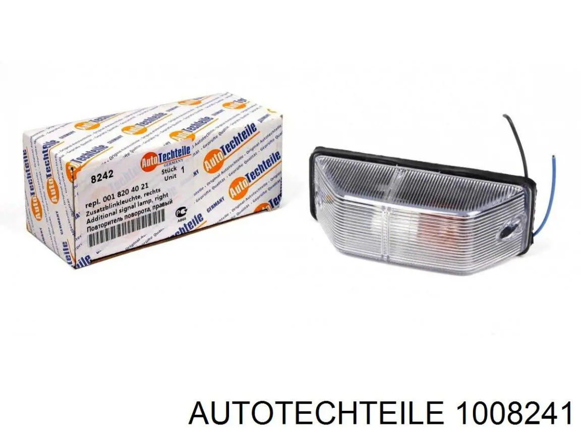 100 8241 Autotechteile luz intermitente guardabarros derecho