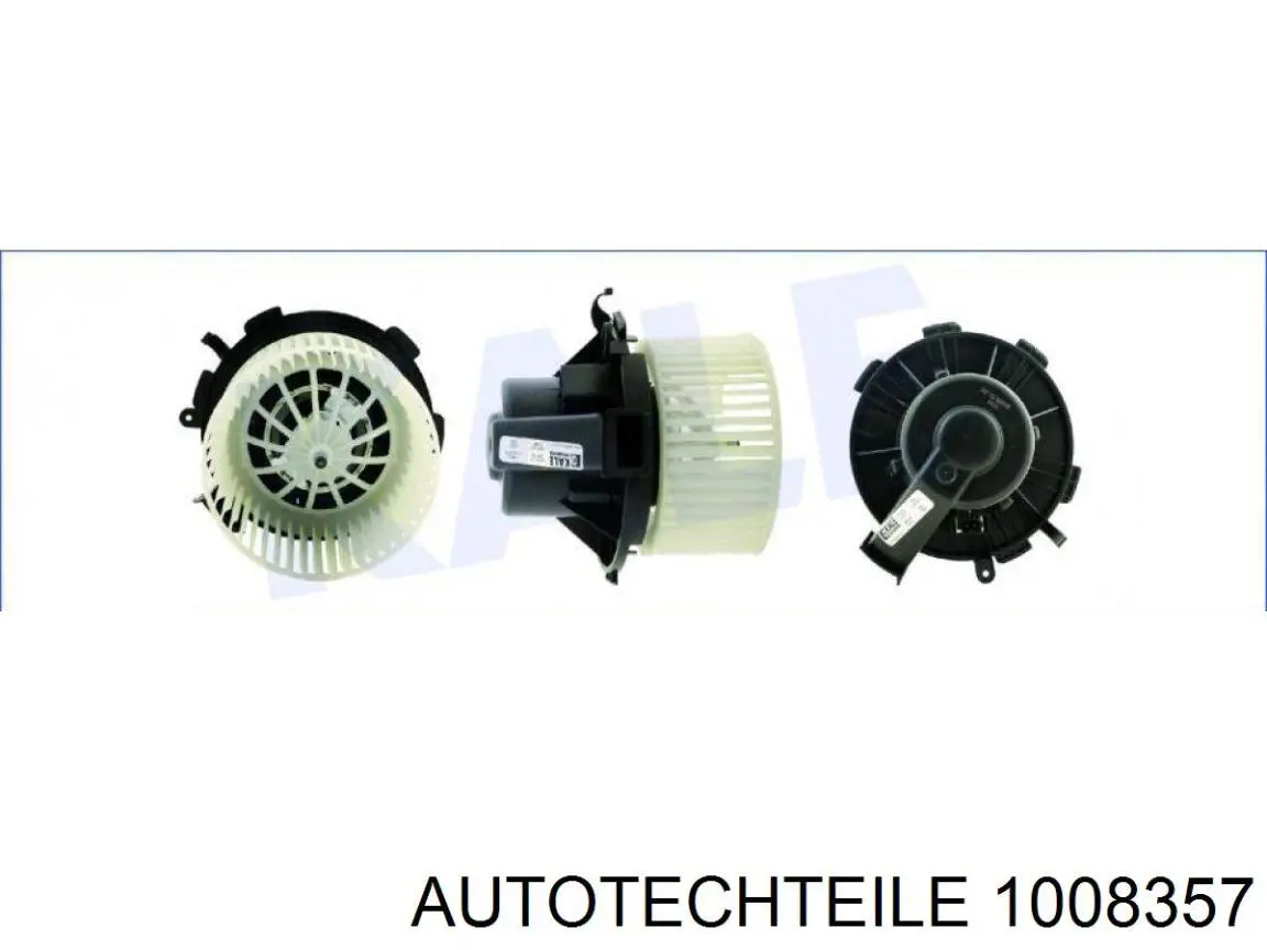 100 8357 Autotechteile motor eléctrico, ventilador habitáculo