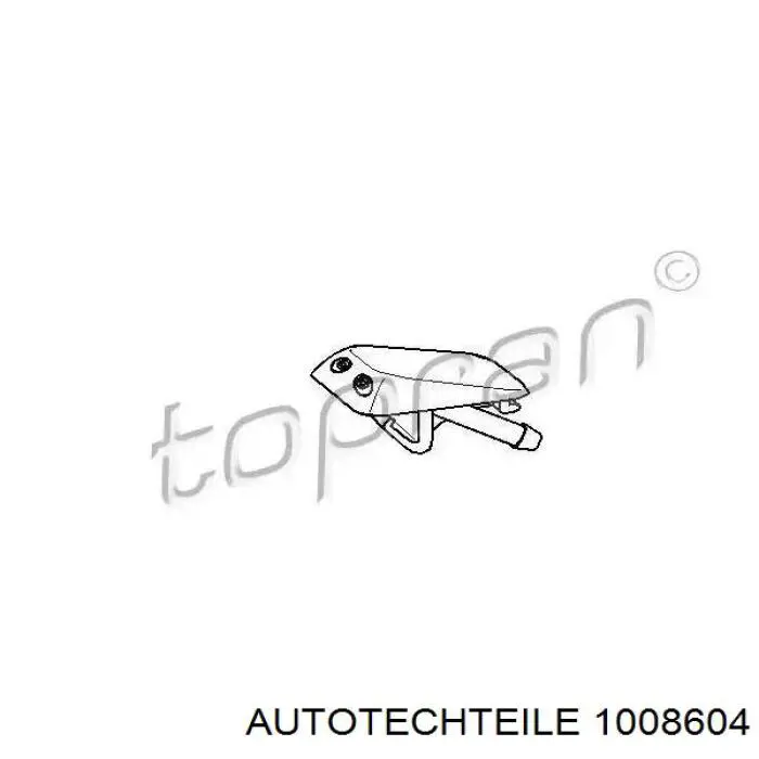 Boquilla del lavaparabrisas Mercedes A0008604447