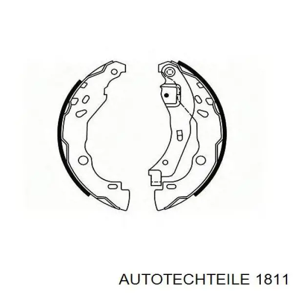 1811 Autotechteile tapa de filtro de aceite