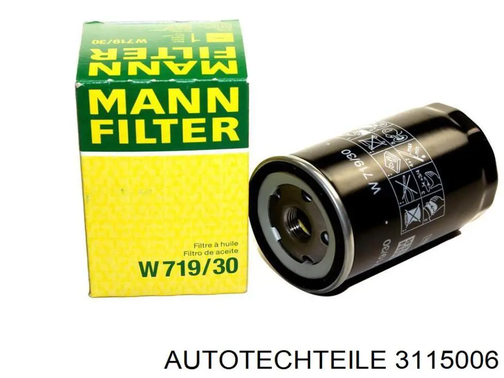 Filtro de aceite Seat Toledo 1 1L