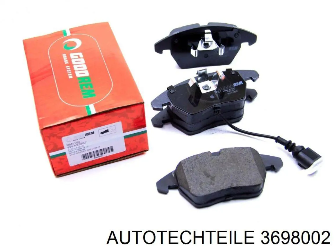 Pastillas de freno delanteras Seat Leon 2 1P1