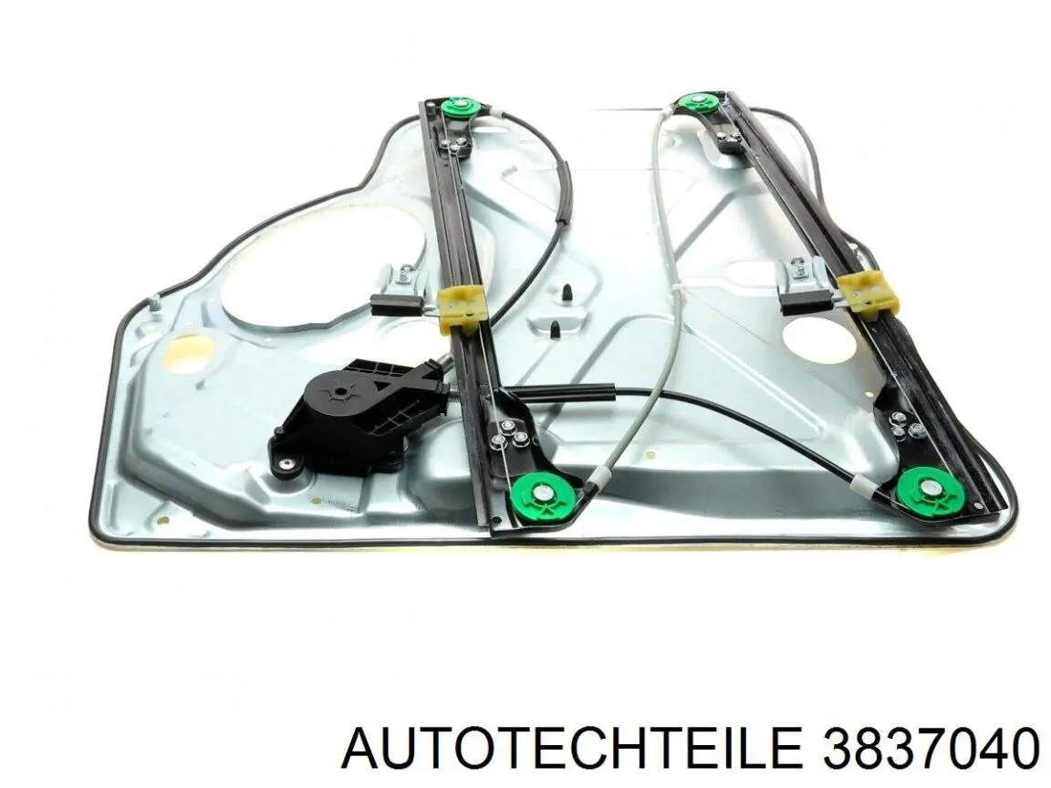 383 7040 Autotechteile juego de reparación, mecanismo de elevalunas, puerta delantera