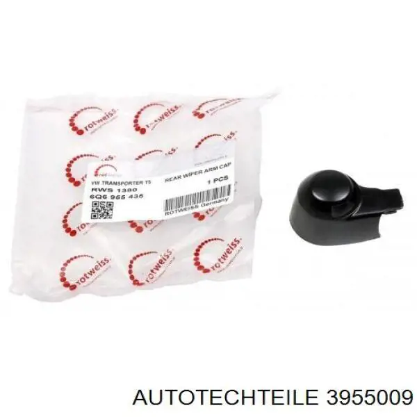 6Q6955435A VAG Tapa de la tuerca de fijación del brazo del limpiaparabrisas delantero