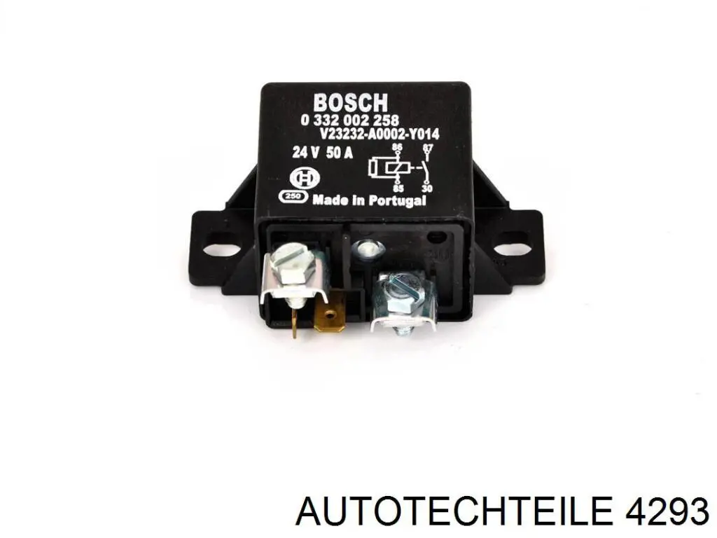 4293 Autotechteile lamina antiruido pastilla de freno delantera