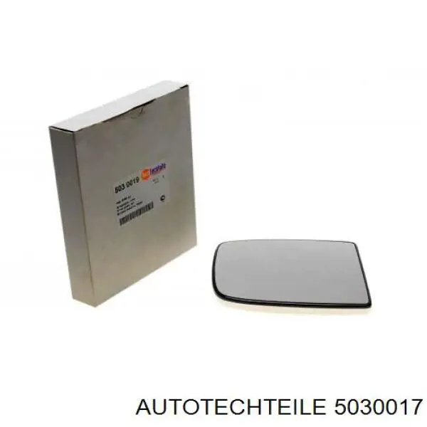 503 0017 Autotechteile cristal de espejo retrovisor exterior izquierdo