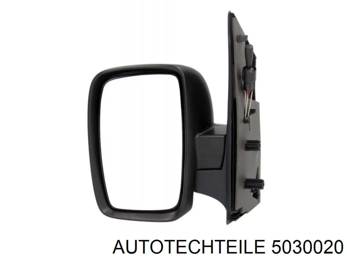 503 0020 Autotechteile cristal de espejo retrovisor exterior derecho