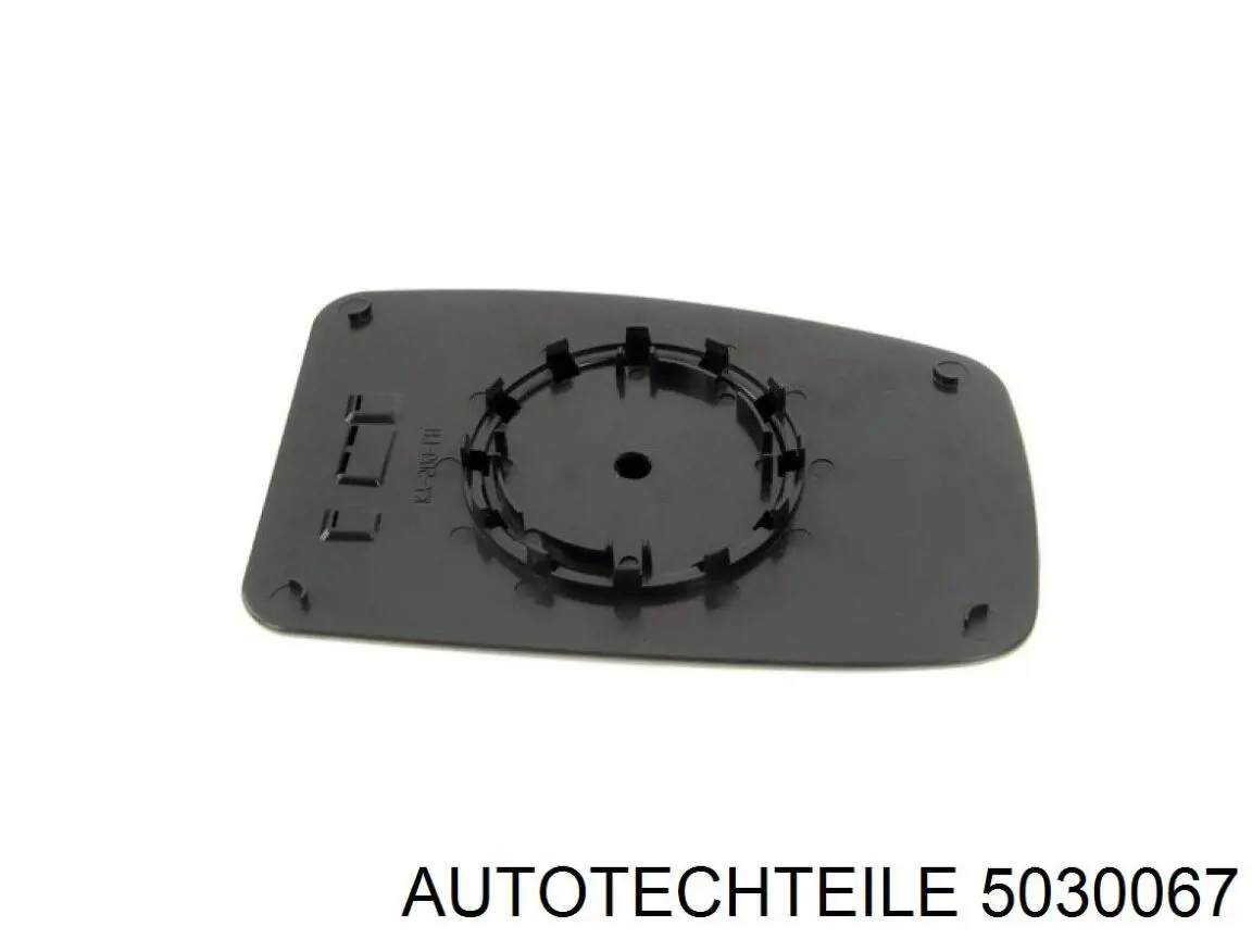 503 0067 Autotechteile cristal de espejo retrovisor exterior derecho