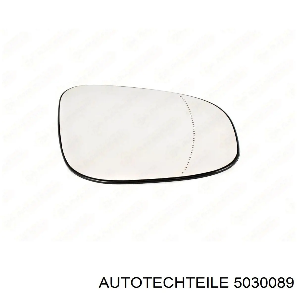 503 0089 Autotechteile cristal de espejo retrovisor exterior izquierdo