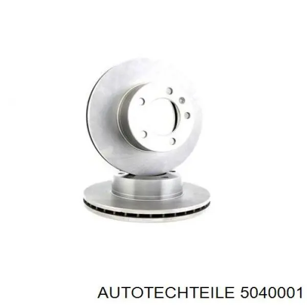 504 0001 Autotechteile freno de disco delantero