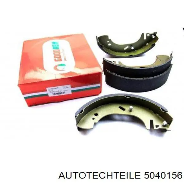 504 0156 Autotechteile pastillas de freno traseras