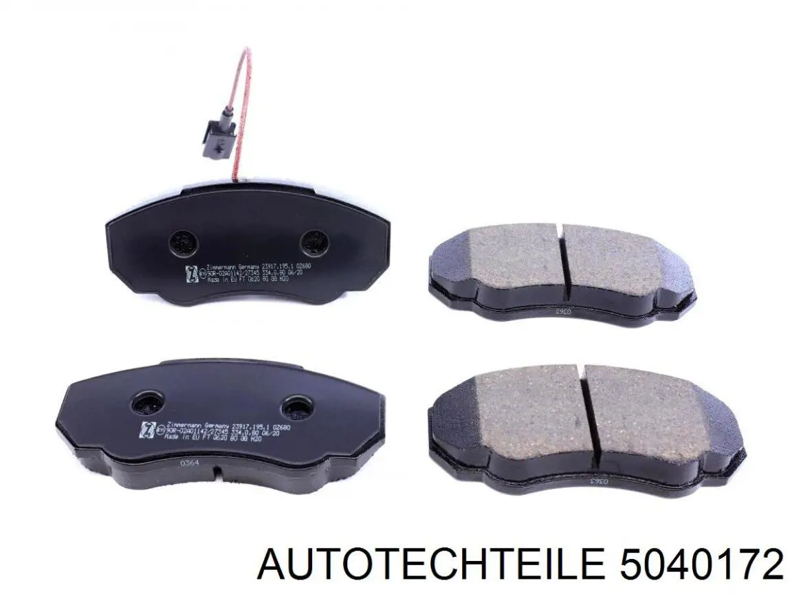 Pastillas de freno delanteras Fiat Ducato 2 230L