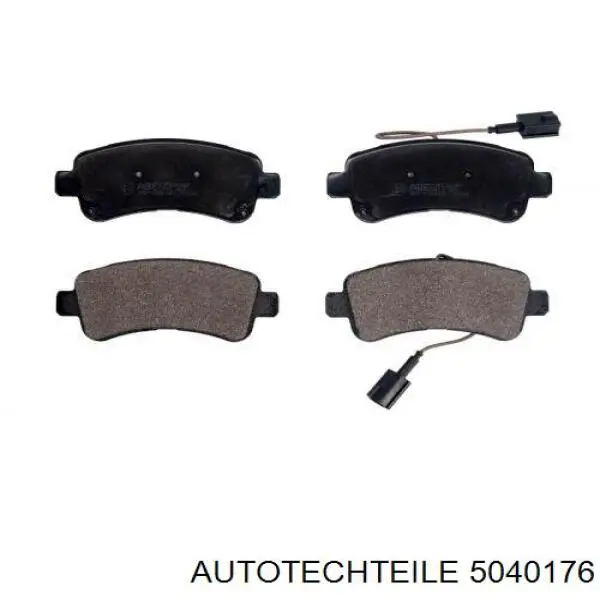 5040176 Autotechteile pastillas de freno traseras