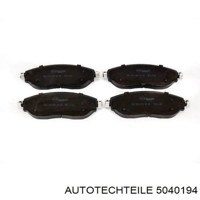 504 0194 Autotechteile pastillas de freno delanteras