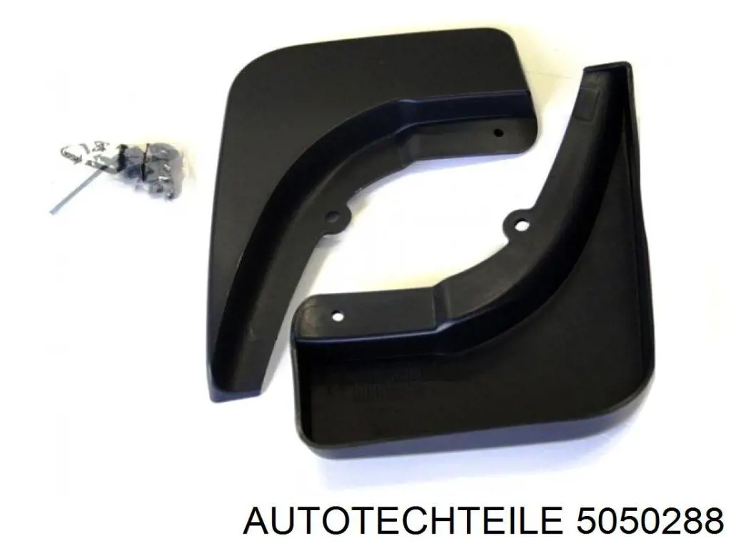 Kit de faldillas guardabarro traseros Renault Kangoo II