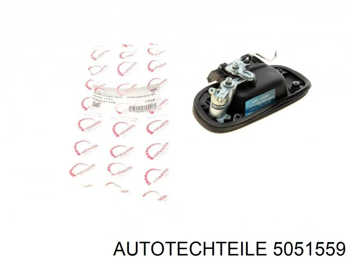 Comprar 0735331105 Fiat/Alfa/Lancia Tirador de puerta de maletero exterior