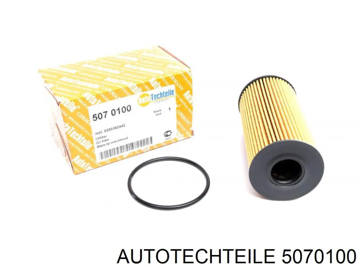 507 0100 Autotechteile filtro de aceite