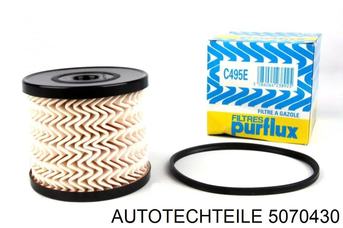 507 0430 Autotechteile caja, filtro de combustible