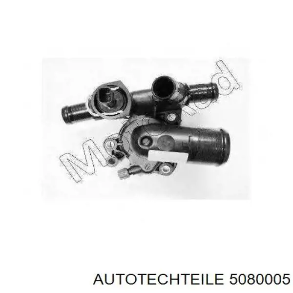 508 0005 Autotechteile caja del termostato