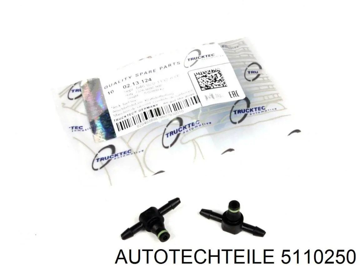 511 0250 Autotechteile conector, tubería de inyector, retorno