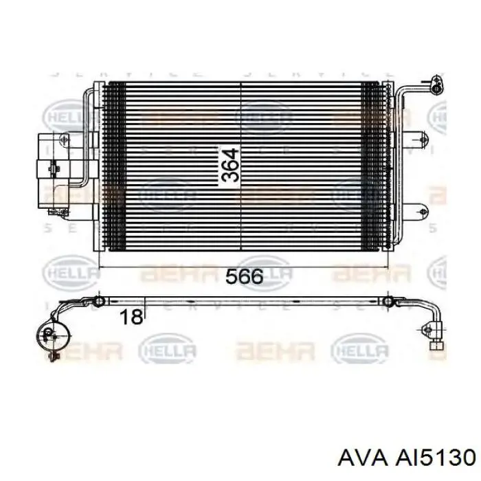 Aire acondicionado capacitor AVA AI5130 precio, desde 63,48 EUR