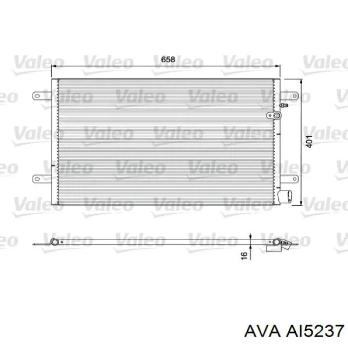 AI5237 AVA condensador aire acondicionado