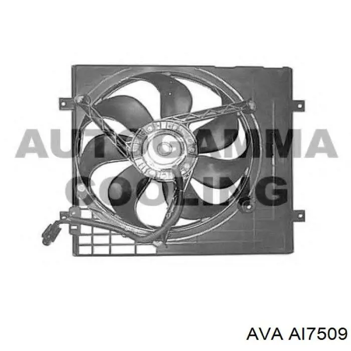 Ventilador de refrigeración del motor AVA AI7509