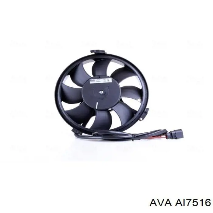 AI7516 AVA ventilador (rodete +motor refrigeración del motor con electromotor completo)