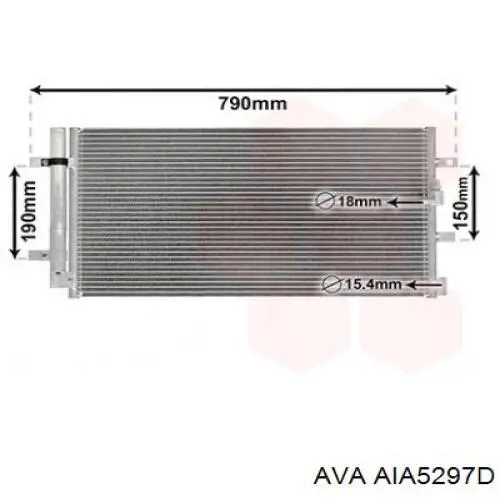 AIA5297D AVA condensador aire acondicionado