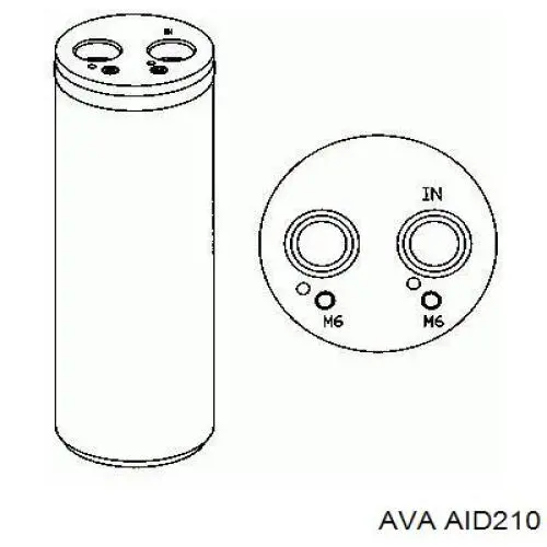 AID210 AVA receptor-secador del aire acondicionado