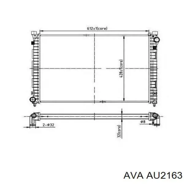 AU2163 AVA radiador