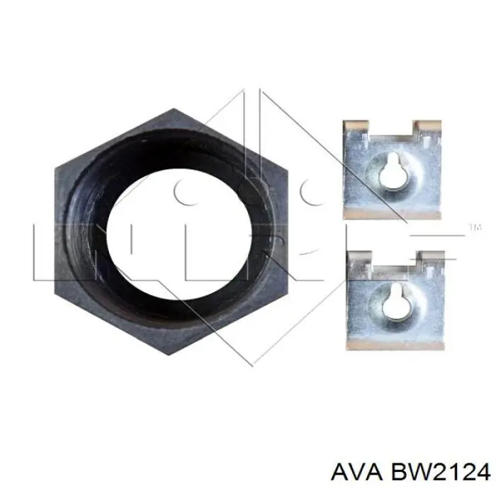 Radiador BW2124 AVA