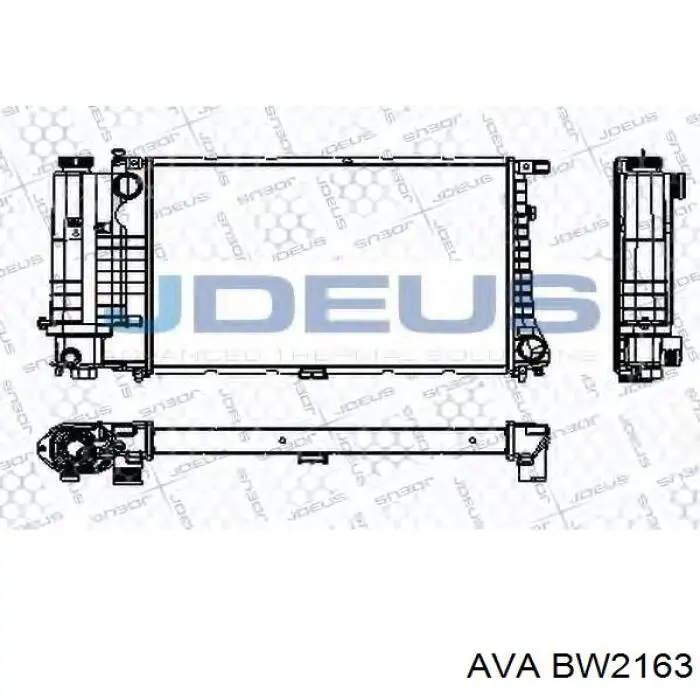 BW2163 AVA radiador