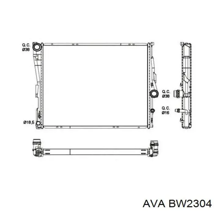 Comprar 3403551 BMW Radiador de auto