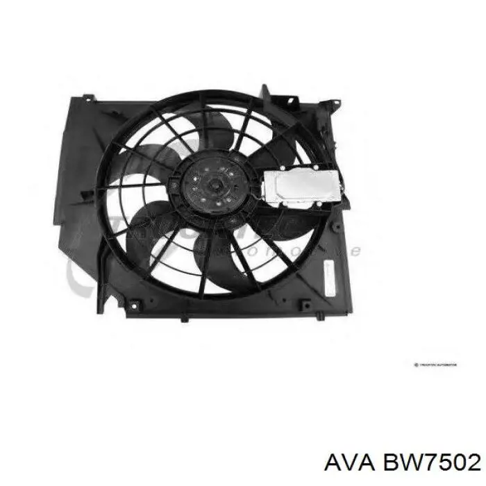 Ventilador de refrigeración BMW 17427510617