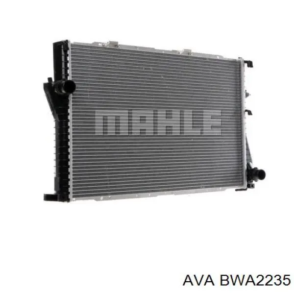 BWA2235 AVA radiador refrigeración del motor