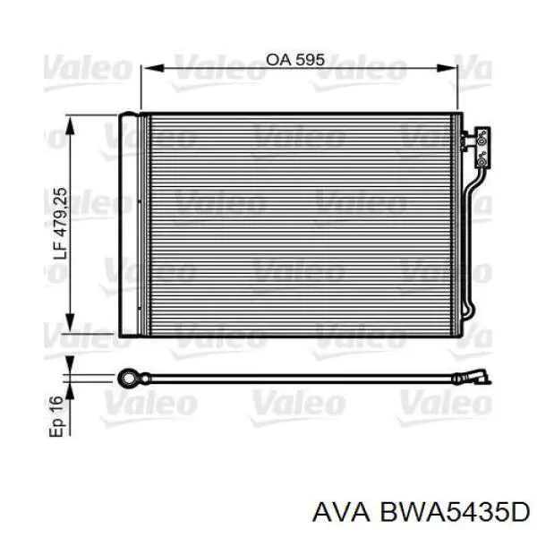 BWA5435D AVA condensador aire acondicionado